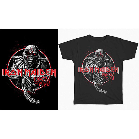 Iron Maiden t-shirt, Piece Of Mind Circle Black, men´s