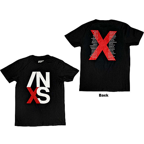 INXS t-shirt, US Tour BP Black, men´s