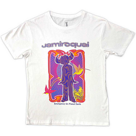 Jamiroquai t-shirt, Emergency White, men´s