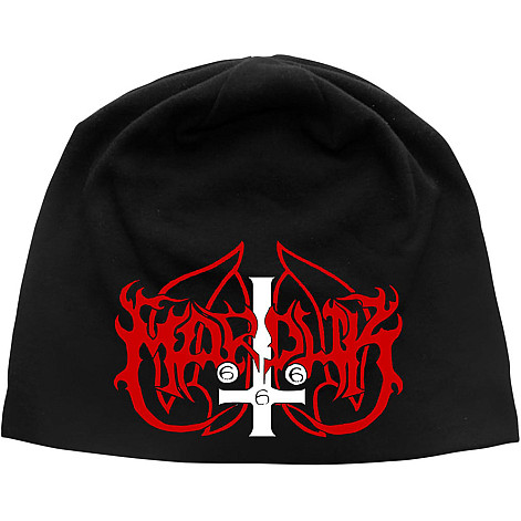 Marduk winter bavlněný beanie cap, Logo