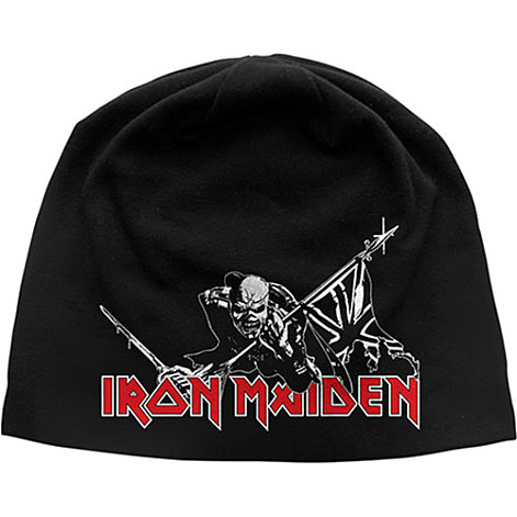 Iron Maiden winter beanie cap, The Trooper