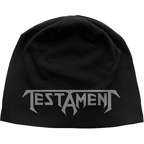 Testament winter beanie cap, Logo