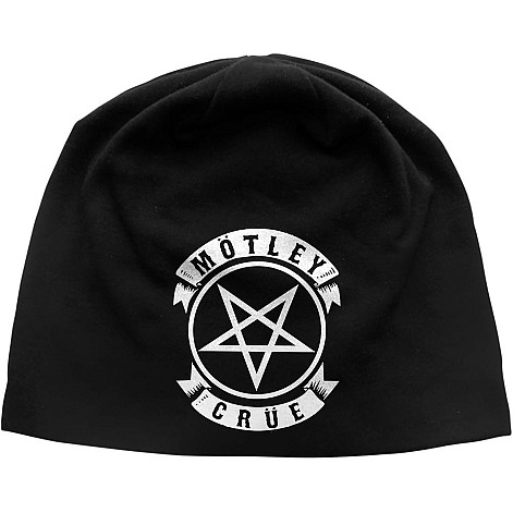 Motley Crue beanie cap, Pentagram