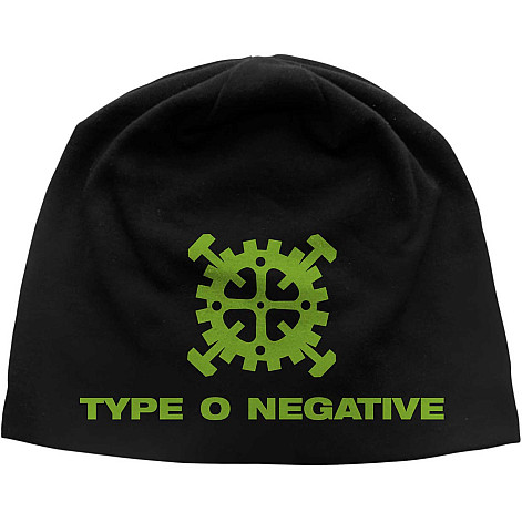 Type O Negative winter beanie cap, Gear Logo JD Print Black