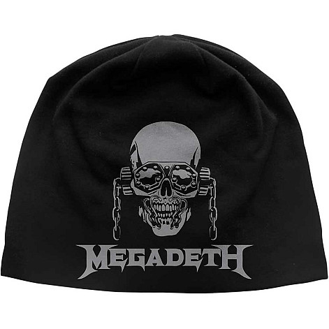 Megadeth winter beanie cap CO, Vic / Logo JD Print Black, unisex