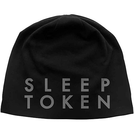 Sleep Token winter beanie cap CO, Logo JD Print Black, unisex