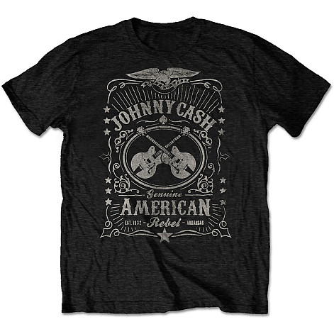 Johnny Cash t-shirt, American Rebel Distressed, men´s