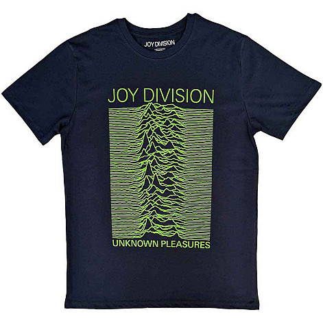 Joy Division t-shirt, Unknown Pleasures FP Navy Blue, men´s