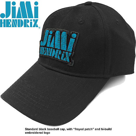 Jimi Hendrix snapback, Blue Stencil Logo