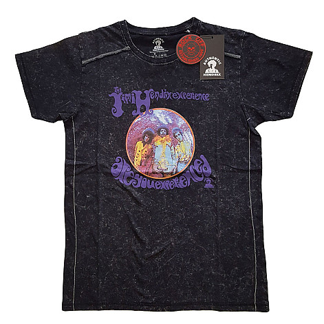 Jimi Hendrix t-shirt, Experienced Snow Washed Black, men´s