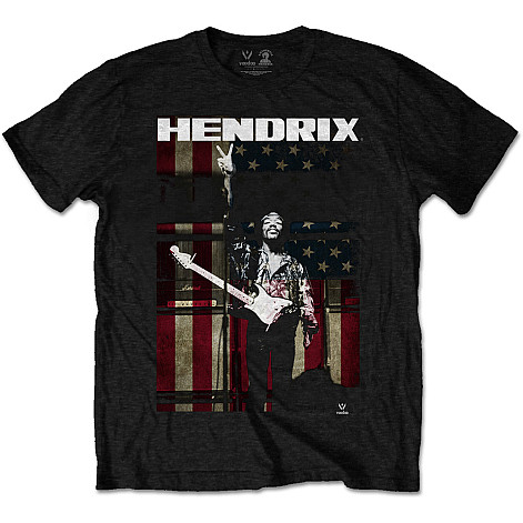 Jimi Hendrix t-shirt, Peace Flag, men´s