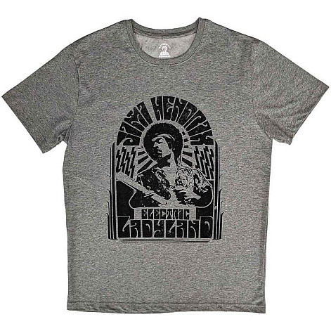 Jimi Hendrix t-shirt, Electric Ladyland Mono Grey, men´s