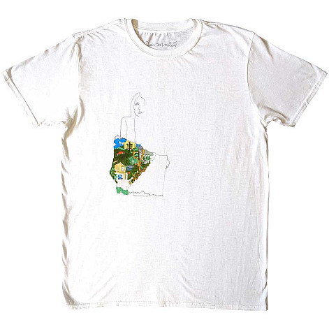 Joni Mitchell t-shirt, Ladies Album White, men´s