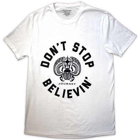 Journey t-shirt, Believin' White, men´s