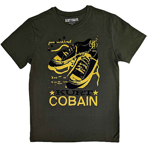 Nirvana t-shirt, Kurt Cobain Converse Green, men´s