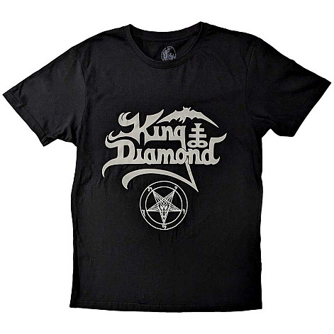 King Diamond t-shirt, Logo V.2 Black, men´s