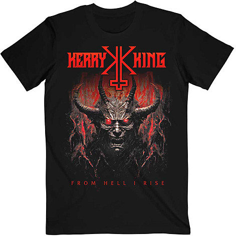 Kerry King t-shirt, From Hell I Rise Cover Black, men´s