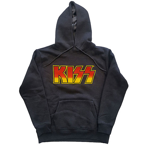 KISS mikina, Classic Logo Grey, men´s