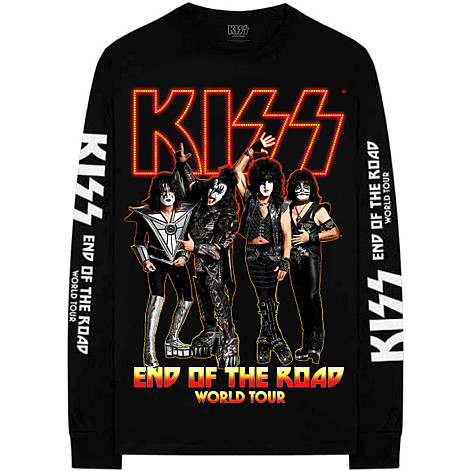 KISS t-shirt long rukáv, End Of The Road Tour BP, men´s