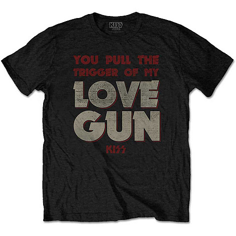 KISS t-shirt, Pull The Trigger, men´s