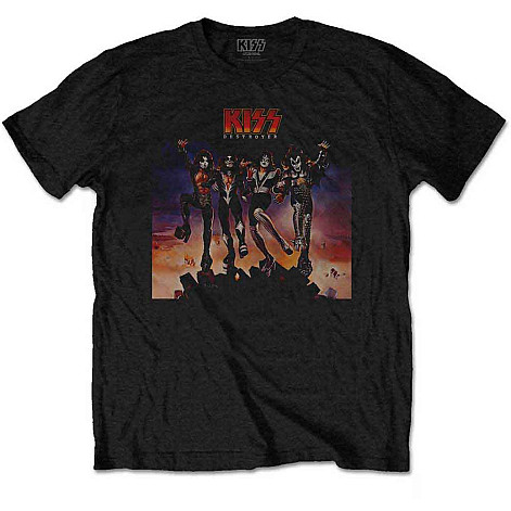 KISS t-shirt, Destroyer Black, men´s