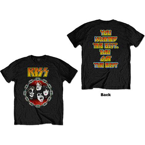 KISS t-shirt, You Wanted The Best BP Black, men´s