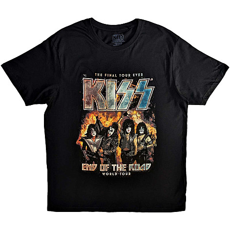 KISS t-shirt, End Of The Road Final Tour Black, men´s