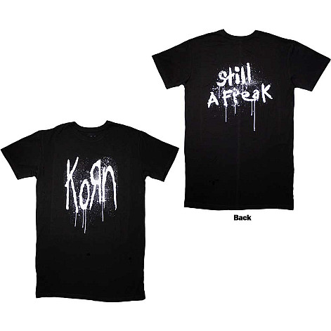 Korn t-shirtvé šaty, Still A Freak BP Black, ladies