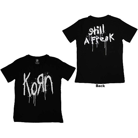 Korn t-shirt, Still A Freak BP Black, ladies