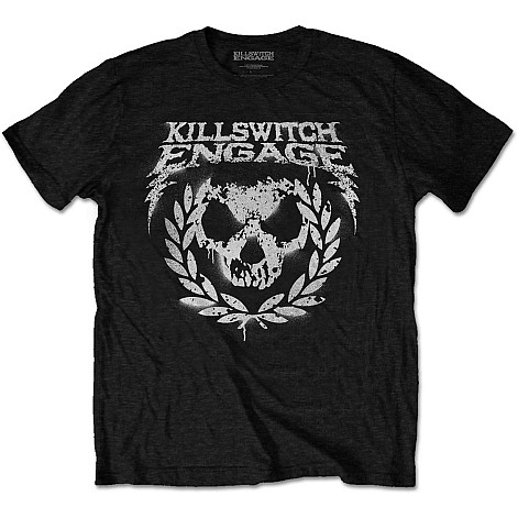 Killswitch Engage t-shirt, Skull Spraypaint, men´s