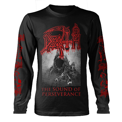 Death t-shirt long rukáv, The Sound Of Perseverance Black, men´s