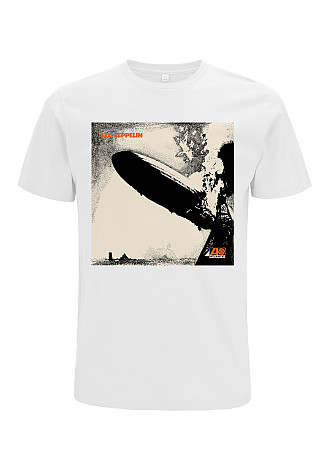 Led Zeppelin t-shirt,1 Cover White, men´s