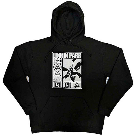 Linkin Park mikina, Logos Rectangle Black, men´s