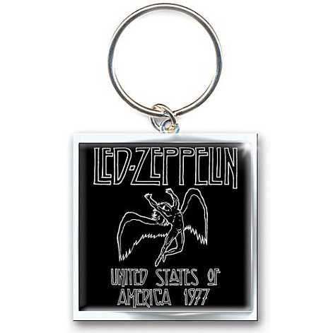 Led Zeppelin keychain, 1977 USA Tour