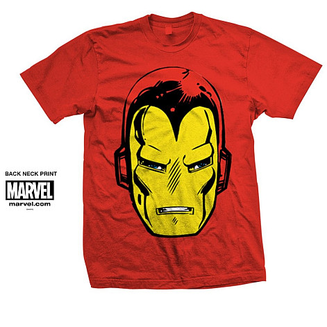 Iron Man t-shirt, Iron Man Big Head, men´s