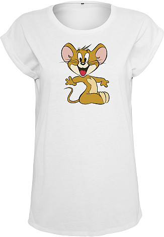 Tom & Jerry t-shirt, Mouse Girly White, ladies