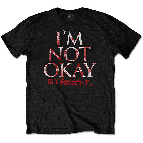 My Chemical Romance t-shirt, I´m Not Okay Black, men´s