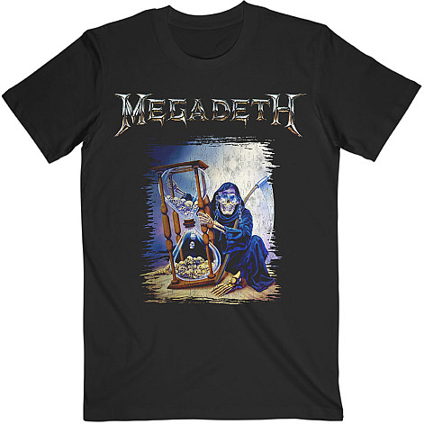Megadeth t-shirt, Countdown Hourglass Black, men´s