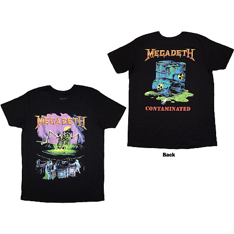 Megadeth t-shirt, Contaminated BP Black, men´s