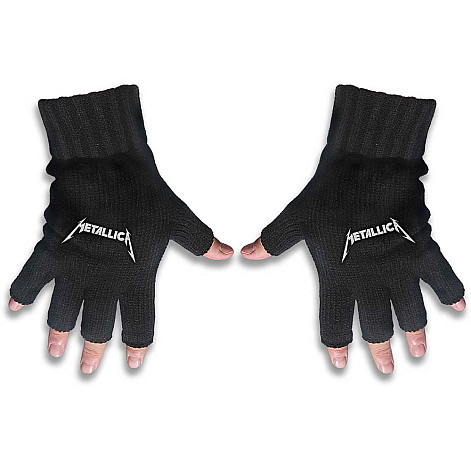 Metallica fingerless gloves, Logo