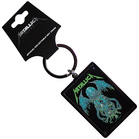 Metallica keychain 40 x 55 mm, The Call Of Ktulu Zinc