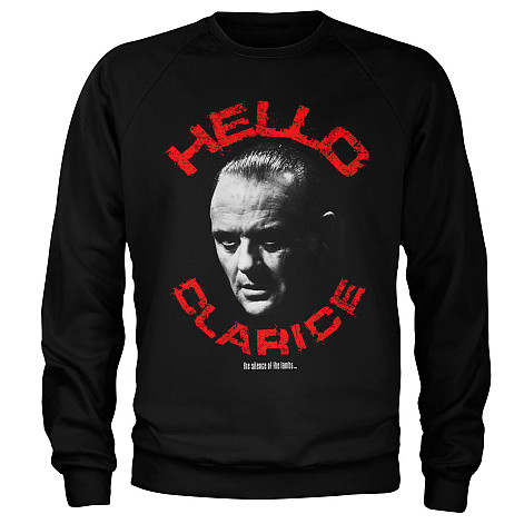 Silence Of The Lambs mikina, Hello Clarice Black, men´s