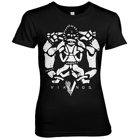 Vikings t-shirt, Vikings Girly Black, ladies