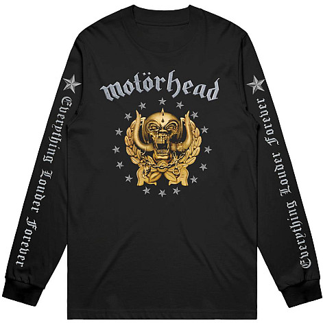 Motorhead t-shirt long rukáv, Everything Louder Forever Black, men´s