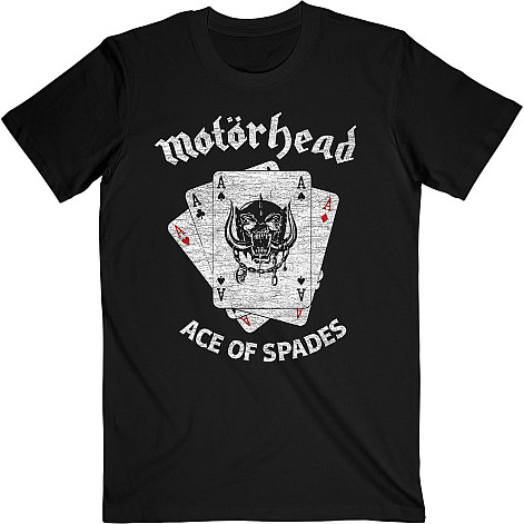 Motorhead t-shirt, Flat War Pig Aces Black, men´s