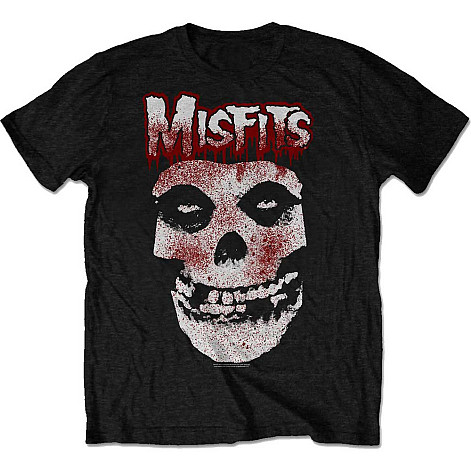 Misfits t-shirt, Blood Drip Skull Black, men´s