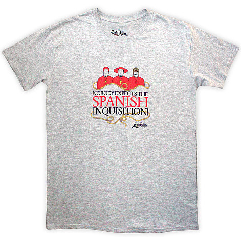 Monty Python t-shirt, Inquisition Grey, men´s