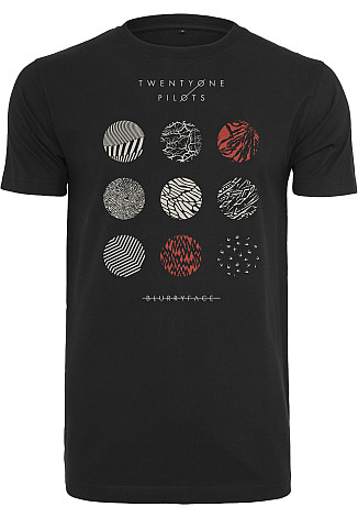 Twenty One Pilots t-shirt, Pattern Circles Black, men´s