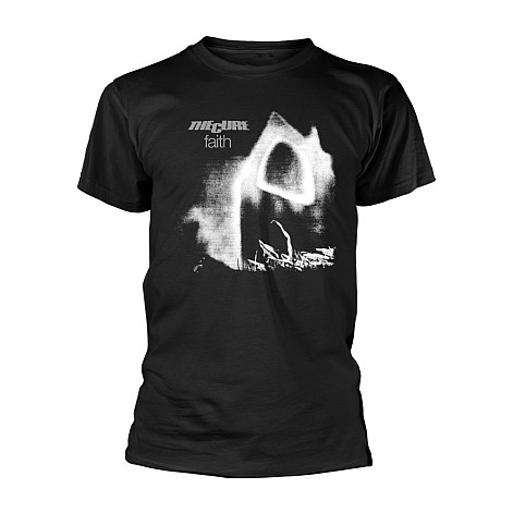 The Cure t-shirt, Faith Black, men´s