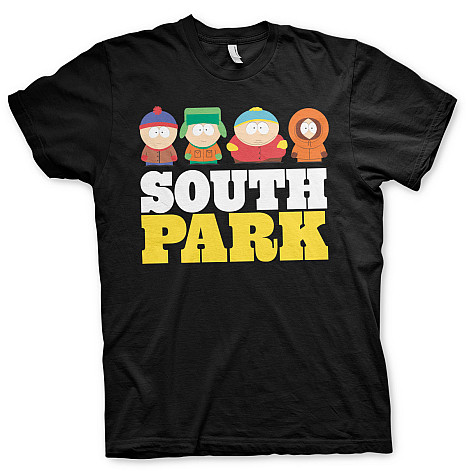 South Park t-shirt, South Park Black, men´s